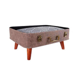 The Vintage Retro Suitcase Small Dog & Cat Bed By Ibiyaya